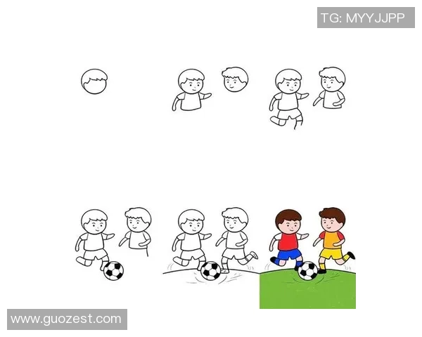 足球明星领奖瞬间的简笔画艺术展示与创作技巧分享